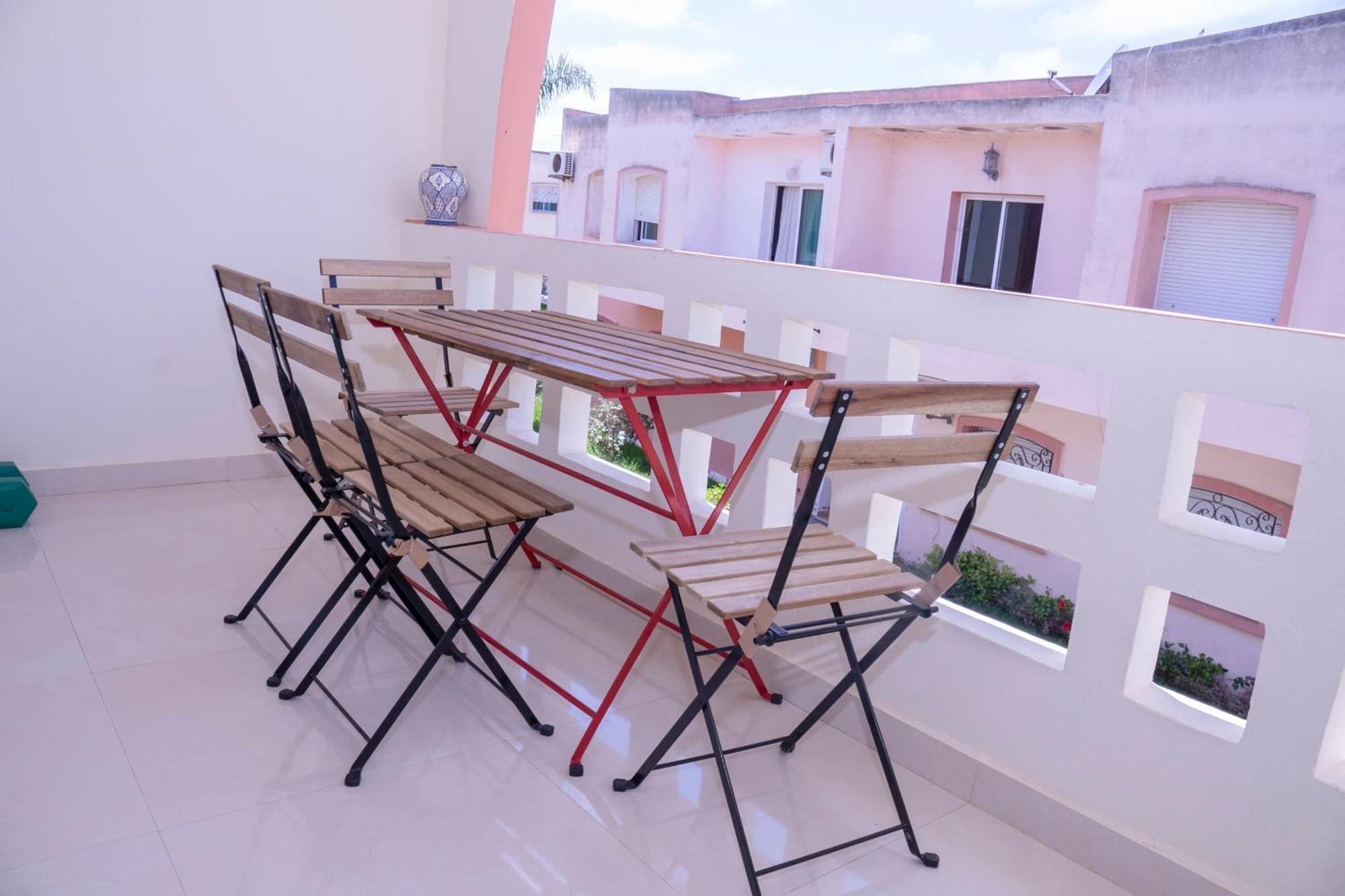 Duplex La Roseraie A 2Min De La Plage 2 Piscines Сиди-Бузид Экстерьер фото